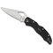 Spyderco 2024 Spyderco, Reveal V4, Harrier 2, Black Frn, Plain Edge SPY-BY01PBK2 - alternate 3